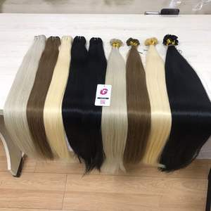 Faisceaux alignés sur les cuticules Extension de cheveux humains Vrigin Cambodgiens 613 os brut vietnamien droit - Product Image 4