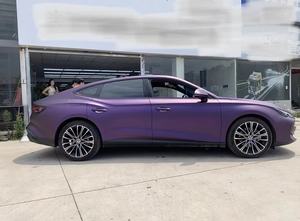 <span class=keywords><strong>Film</strong></span> Ppf couleur Tpu Ultra Satin métallique Pinot <span class=keywords><strong>Noir</strong></span> violet anti-rayures <span class=keywords><strong>Film</strong></span> de protection de peinture de voiture auto-cicatrisant - Product Image 4