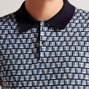 Chemise pour homme en coton 100% tricoté, imprimée sur mesure, manches courtes, séchage rapide, respirante, anti-rides, fabriquée en usine au Bangladesh - Product Image 5