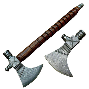 ขวานเหล็กคาร์บอนทำด้วยมือด้ามไม้ - Product Image 1