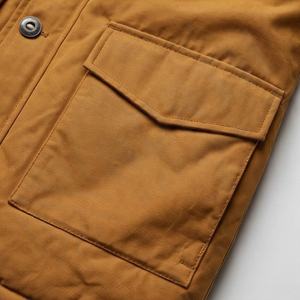 Veste parka tendance pour homme, 300 g/m², matelassée, entièrement chaude, service OEM, veste d'hiver thermique personnalisée, vêtements d'extérieur résistants - Product Image 5