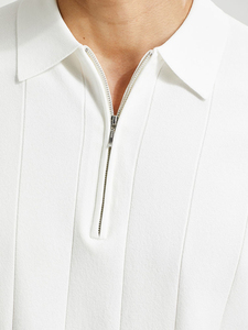 Diseño personalizado sólido manga larga Vintage Casual cuello Formal blanco hombres 100% algodón transpirable para camisa - Product Image 3