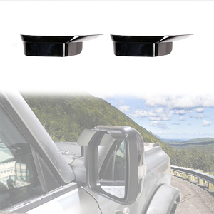 LUMA Siyah Ayna Yağmur Siperliği Koruyucu Kapak Trim Ford Bronco 2021+ 2/4 Kapı Raptor Aksesuarları - Product Image 1