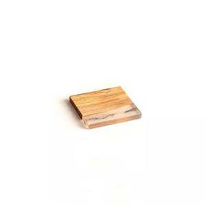 Hot Selling Design Non Slip Wooden Coasters Tea Cup Coaster White Washed Wood Mats and Pads <b>Placemat</b> <b>Table</b> Decoration Coasters - Product Image 5