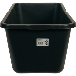 GRIPLINE-D 65ml Black Berdal Mortar Box Plastic <b>Storage</b> Bin & <b>Container</b> - Product Image 3