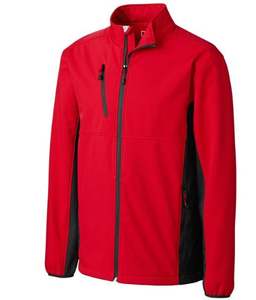 <b>Men's</b> Custom <b>Soft</b> <b>Shell</b> Bomber <b>Jacket</b> High Quality Fashionable Waterproof Breathable Plus Size Zipper Closure for Winter - Product Image 5