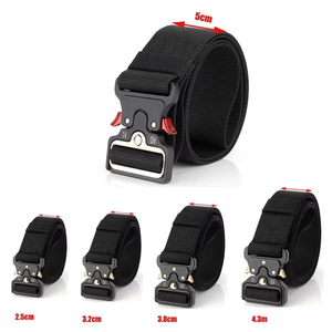 เข็มขัดผ้าไนลอนสำหรับผู้ชายเข็มขัดผ้าแคนวาสแบบคาดเอวแบบหนาลายพรางออกแบบได้ตามที่ต้องการ - Product Image 3