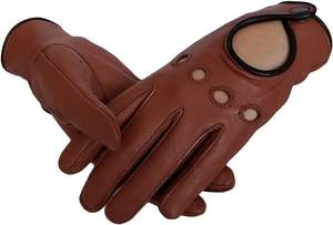 Custom Men Genuine Leather <b>Driving</b> <b>Gloves</b> Waterproof Sheepskin <b>driving</b> Leather <b>Gloves</b> Winter Touch Screen <b>Driving</b> <b>Gloves</b> - Product Image 3