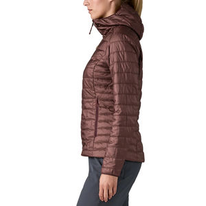 Chaqueta con Capucha Nano Puff Personalizada para Mujer, Invierno, Delgada, Ligera, Impermeable, Transpirable, de Secado Rápido, con Cremallera Frontal, Personalizada - Product Image 6