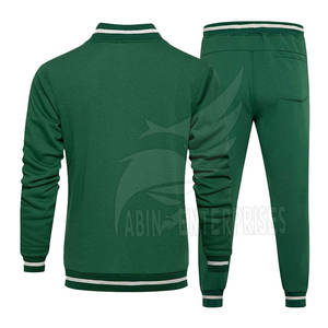 Ensemble de survêtements pour hommes Slim Fit Tissu doux au toucher pour l'entraînement physique et le style de rue décontracté - Product Image 3