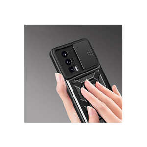 Étui magnétique pour Poco F5 Pro, coque arrière en silicone robuste avec protection coulissante de l'objectif de l'appareil photo, compatible avec les modèles A53 A13 - Product Image 4