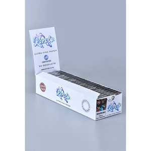Korobo White <b>Hemp</b> Rolling <b>Paper</b> Regular Box 100-<b>Paper</b> Pack Rectangular Simple Style Slim Cigarettes Custom Logo Printing Manual - Product Image 4