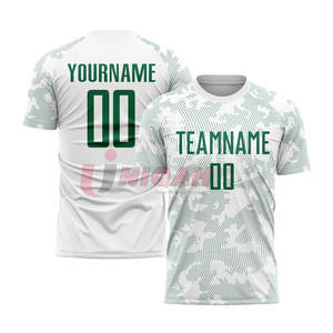 Grosir setelan pakaian olahraga sepak bola sublimasi kustom pria dengan cetakan Digital termasuk celana pendek nama tim klub teratas - Product Image 6