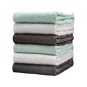 Budget-Friendly Lightweight 100% Cotton <b>Kitchen</b> Towels Embroidered Striped Red Rapid Dry Durable for Home Reuse Great for - Product Image 4