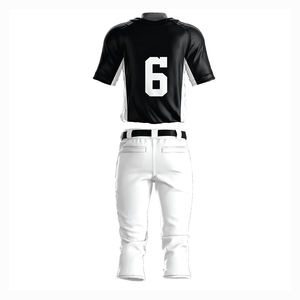 เครื่องแบบเบสบอลแฟชั่นล่าสุดสร้างโลโก้ของคุณเอง - Product Image 2