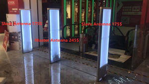 Barış Guarde ST-40 EAS anti-hırsızlık sistemi Walk-Through <span class=keywords><strong>Metal</strong></span> dedektörü güvenlik cihazı ABS malzeme 58kHz frekans - Product Image 2