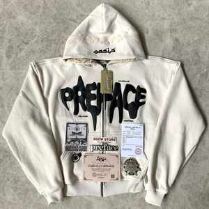 เสื้อฮู้ดของผู้ชายแบบกำหนดเองได้เสื้อฮู้ดแบบสวมหัวมีฮู้ด100% ผ้าฝ้ายฤดูหนาวพิมพ์ลาย - Product Image 1