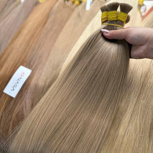 ต่อผมแท้เวียดนามคุณภาพสูงแบบตรง สีอ่อน ขนาด 24 นิ้ว แบบ Super Double Drawn ยอดขายดีที่สุด  ต่อจากผู้บริจาคคนเดียว - Product Image 1