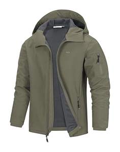 Chaqueta Softshell Adventure hecha a medida para hombre, tela de lona de estilo callejero, ropa de invierno Reversible a prueba de viento, impermeable con capucha - Product Image 1