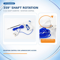 YYF SM1520 Pince de scellement et de coupe des vaisseaux RF de 5 mm et 20 cm pour la chirurgie ouverte vétérinaire