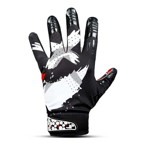 High Quality 7v7 Silicon Gloves Premium Grip American Football Gloves Durable Anti <b>Slip</b> For Training Matches And Outdoor Use - Product Image 2