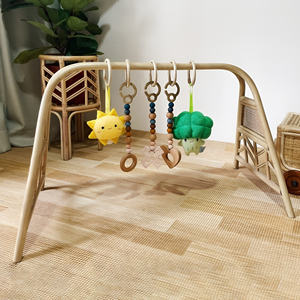 Tapis de jeu pour bébé, qualité supérieure, tapis de jeu en rotin faits à la main, accessoires pour nouveau-nés et tout-petits - Product Image 1