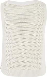 Débardeur en tricot rayé d'été pour femmes Pull à col rond de style doux. - Product Image 6