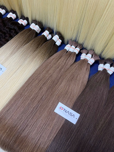 Extensiones de cabello a granel Producto de Venta caliente 2025 color marrón toda la longitud 100% Cabello vietnamita crudo - Product Image 5