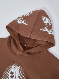 Sudaderas con capucha con logotipo personalizado, ropa de calle, jersey de gran tamaño, sudaderas Unisex para hombres y mujeres, impresión personalizada al por mayor - Product Image 5