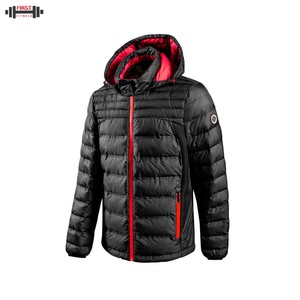 2025 Colorful Casual <b>Canvas</b> Puffer <b>Jacket</b> Padded Custom Logo Plus Size Breathable Zipper Closure Eco-Friendly Fashionable Winter - Product Image 2