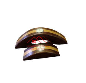 Bougeoir en bois double ton pour la décoration intérieure au tarif de gros bon marché - Product Image 1