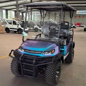 Carrito de golf eléctrico miniatura de 4 plazas, legal para circular en carretera en EE. UU., nuevo, personalizable. - Product Image 5