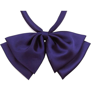 Dames étudiants Noeud papillon Mariage Solide Business Noeud papillon Uniforme scolaire Bleu Cravates Femmes Skinny Cravat Noeuds papillon - Product Image 3