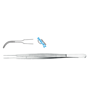 Fórceps de vendaje Gerald de acero inoxidable de alta calidad curvos 18cm / 7 "Fabricante de instrumentos quirúrgicos - Product Image 4