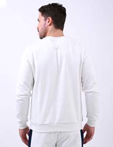 Top transpirable Actividades al aire libre populares más vendidas y viajes Se empareja fácilmente con pantalones cortos Sudadera Manga larga en blanco - Product Image 4