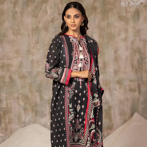 Elegante vestido de noche de boda de línea A con bordado de gasa marfil para mujer 2025 - Product Image 1