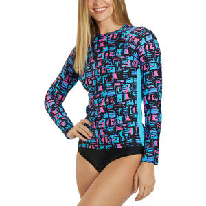 Wholesale Price Solid Color Breathable Eco-Friendly Quick Dry <b>Women</b> <b>Rash</b> <b>Guard</b> Best Selling Low MOQ All Sizes Available - Product Image 4