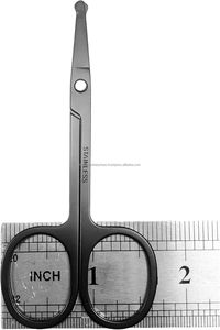 Tijeras para el Vello de la Nariz de Alta Calidad al por Mayor, Tijeras de Acero Inoxidable para Manicura y Pedicura, Tijeras de Corte Seguras para Uñas de Bebé, Personalizadas - Product Image 2