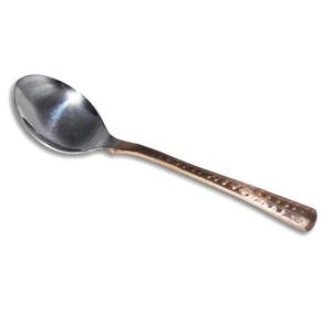 Meilleur vendeur en gros indien Cuillère à déjeuner de service en cuivre et acier inoxydable de qualité alimentaire avec logo personnalisé - Product Image 6