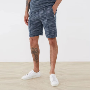 Conjuntos de pantalones cortos transpirables de algodón personalizados de alta calidad Camiseta ajustada y pantalones cortos que combinan con la camiseta Polo de entrenamiento de color sólido para el verano - Product Image 3