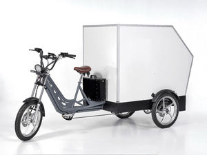 Triciclo Eléctrico de Carga con Carrocería Abierta, Ecológico y Eficiente para Entregas Urbanas - Product Image 3
