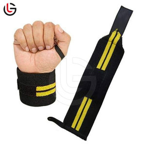 Venta al por mayor de muñequeras de entrenamiento de alta calidad transpirables y hechas en Pakistán para levantamiento de pesas - Product Image 6