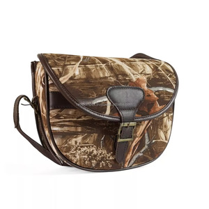 Sac à munitions en toile et cuir REHEX IMPEX Jungle – Étui pour 100 à 125 cartouches de chasse et de tir sur argile - Product Image 3