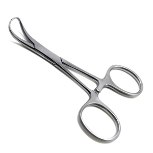 คีมหนีบผ้าแบคเฮาส์สแตนเลสเยอรมันเครื่องมือผ่าตัดทองคำเต็มรูปแบบ3.5นิ้วแหล่งจ่ายไฟด้วยมือ - Product Image 1