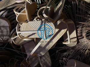 Revistero de Ratán Ecológico, Porta Periódicos de Mimbre, Cesta de Almacenamiento de Ratán para Sala de Estar, Dormitorio, Decoración de Mesa de Centro - Product Image 4