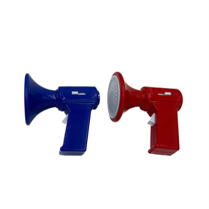 OEM Novelty Mini Horn Toy World's Smallest Plastic Loud Speaker Funny Kids Voice Changer Promotional Gift