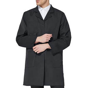 Bata de laboratorio médico personalizada al por mayor 2025 con abrigos para hombres hechos en Pakistán batas de laboratorio blancas al por mayor - Product Image 2