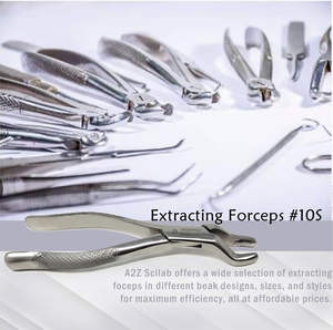 Fórceps Dentales Manuales de Alta Calidad para Extracciones, Derecho e Izquierdo, Profesionales, Reutilizables, con Agarre Ergonómico, 30 Posiciones de Mandíbula, por SurgiRight - Product Image 3