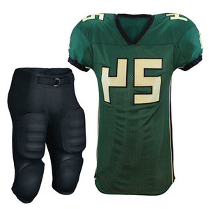 Nuevo 2024 alta calidad adultos jóvenes sublimación uniforme de fútbol americano Jersey pantalones cortos con uniforme personalizado - Product Image 6