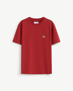 T-shirt à manches courtes pour homme, respirant, anti-boulochage, écologique, anti-froissement, coton et polyester, coupe classique, style décontracté, quotidien - Product Image 1